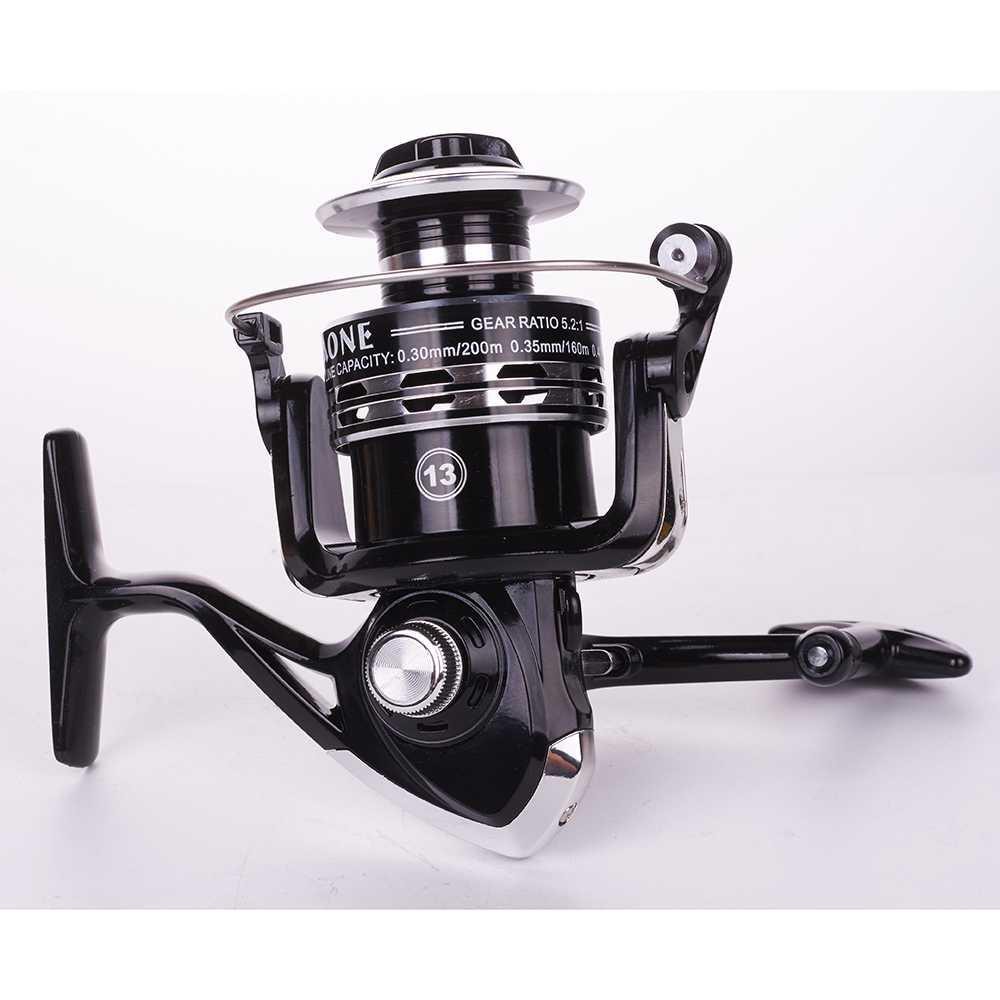 Debao Dark Spider DS3000 Spinning Reel Pancing 5.2:1 12+1 Ball Bearing ( Al-Yusi )