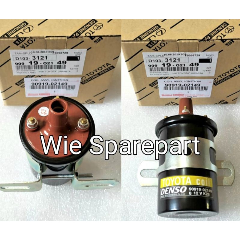 Coil Koil Pengapian Pendek Toyota Kijang 5k 7k Super DENSO