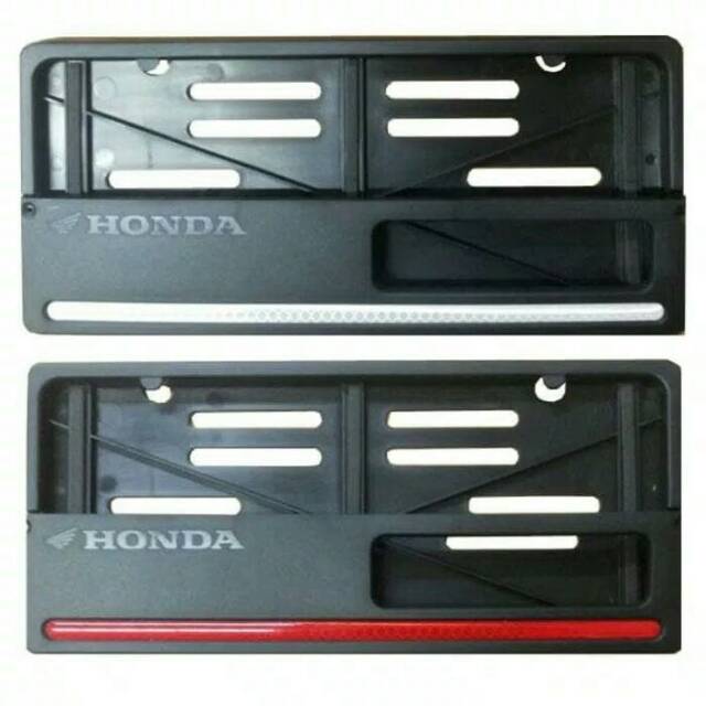 Cover Plat Nomor Motor Original Aksesoris Honda