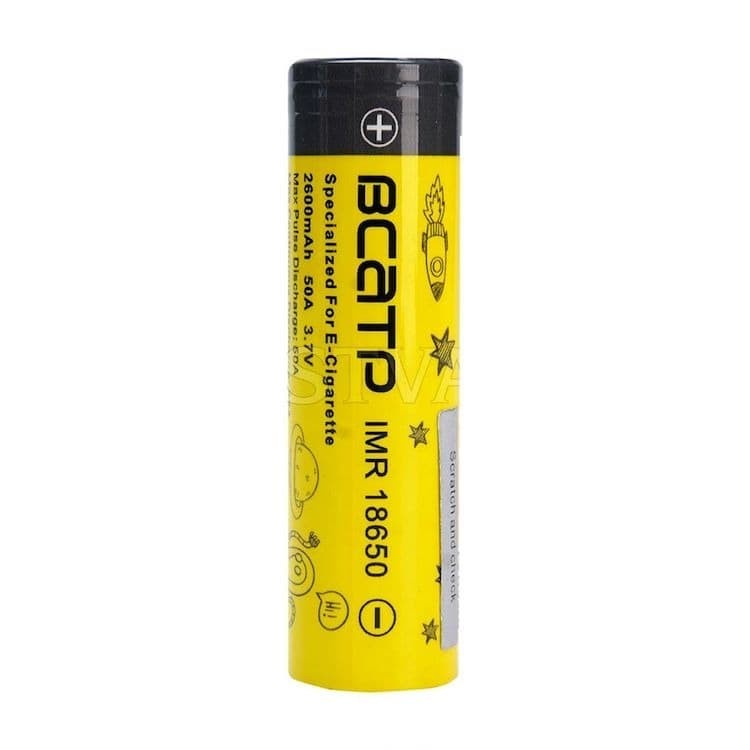 BATRE BCATP 2600/3000/3500 MAH 18650 AUTHENTIC