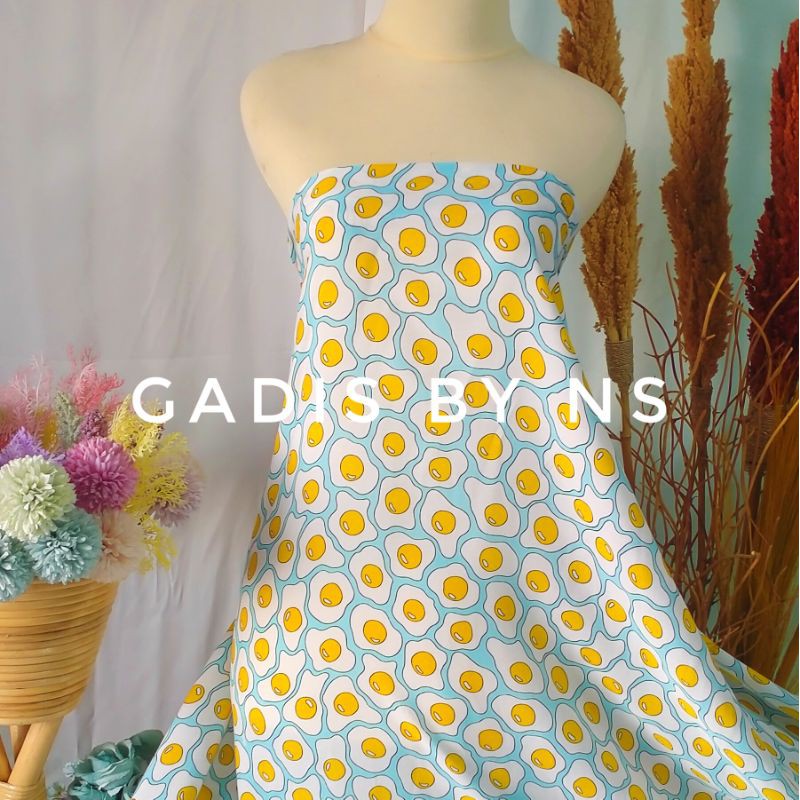 Kain Katun Rayon / Kain Katun Rayon Viscose / Kain Katun Rayon Import Premium / Katun Garment