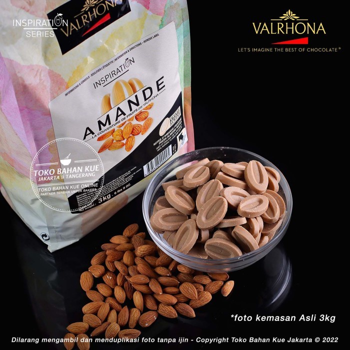 

Fchgtyani Valrhona Chocolate Inspiration Amande Almond 1Kg Couverture Coklat
