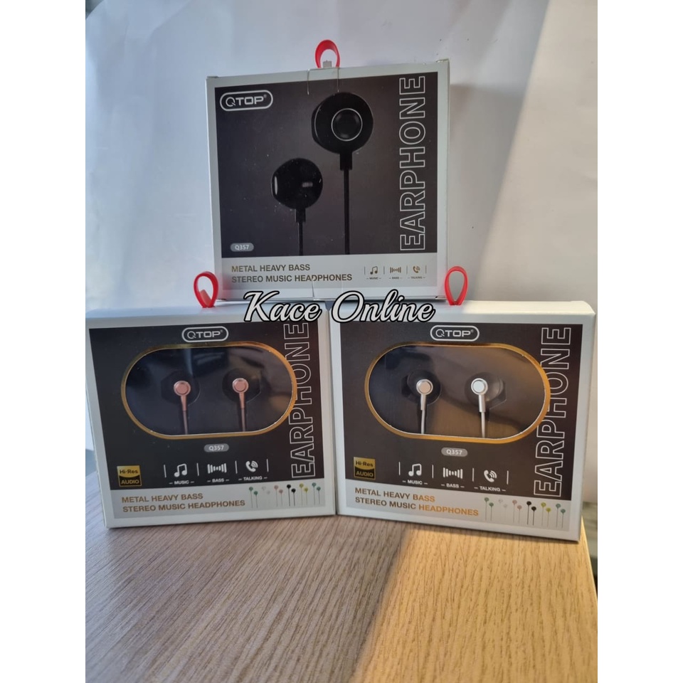 Hf Handsfree Q357 QTOP Hi-Res Audio Headset