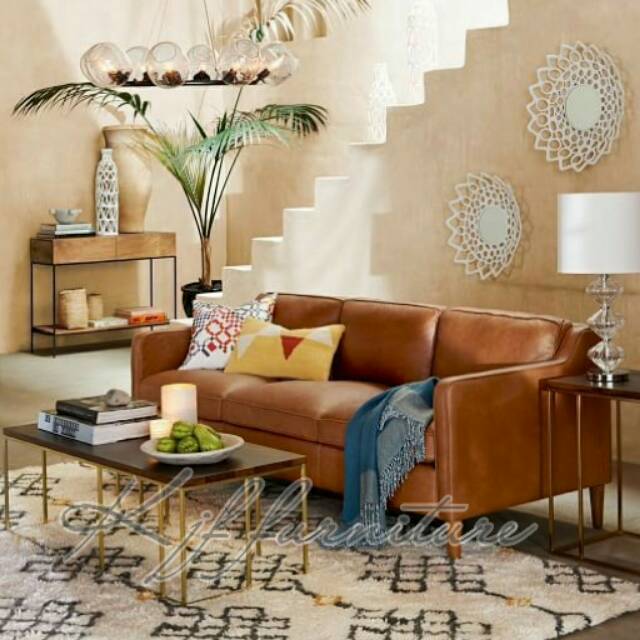 Sofa minimalis vintage modern dudukan minimalis mewah sofa