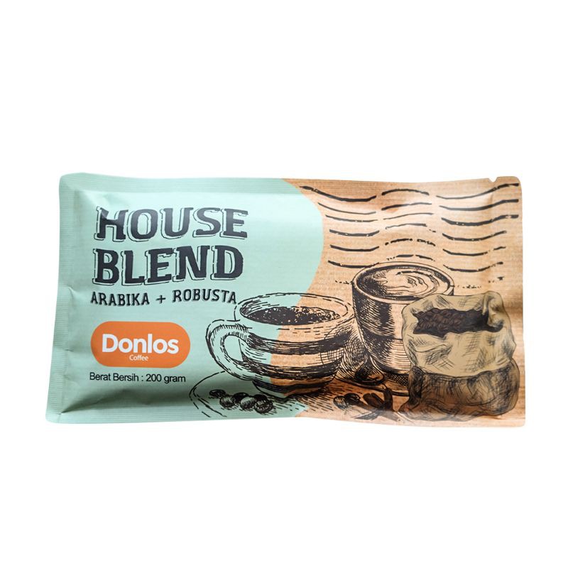 

House Blend Arabika + Robusta BEAN (BIJI)