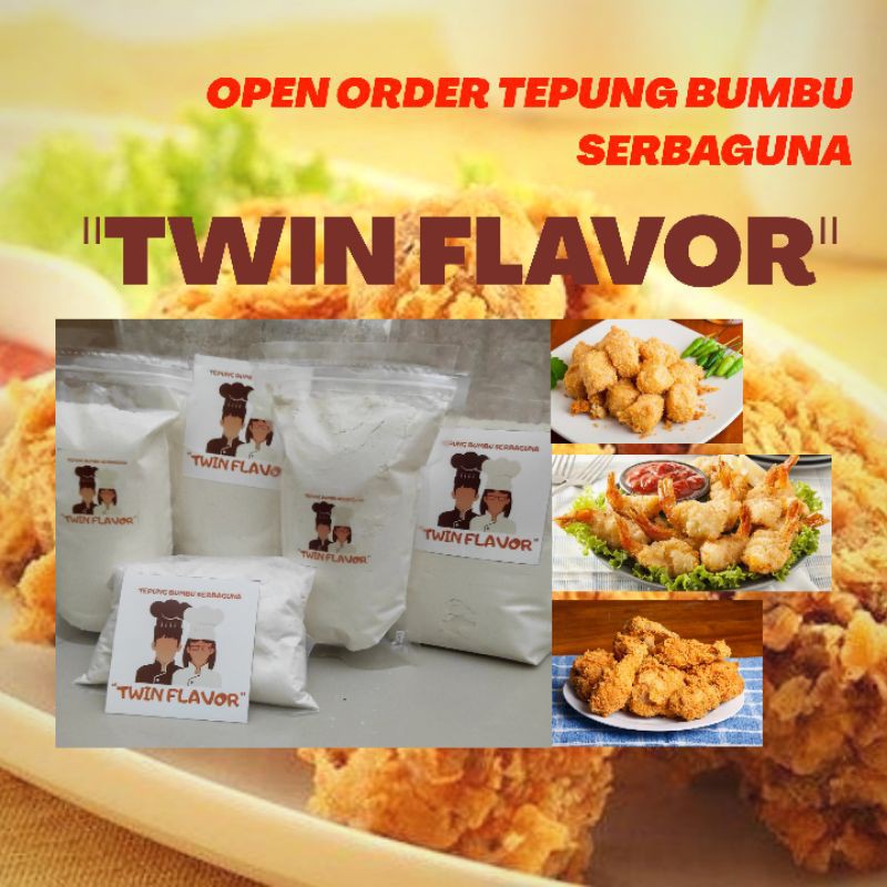 

Tepung Bumbu Serbaguna TWIN FLAVOR 500 Gram