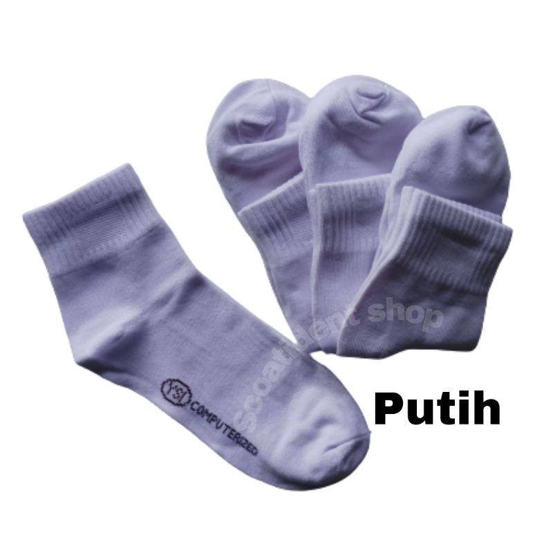 Kaos kaki polos pendek ukuran JUMBO dan bahan lebih TEBAL bisa pria dan wanita