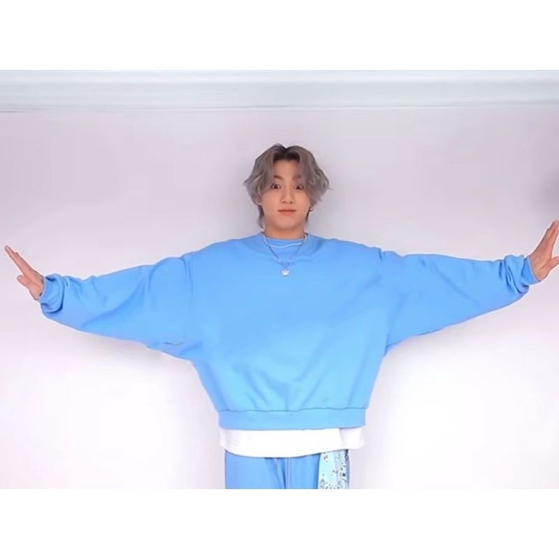 sistshop.official - sweater polos basic BTS jungkok, free foto