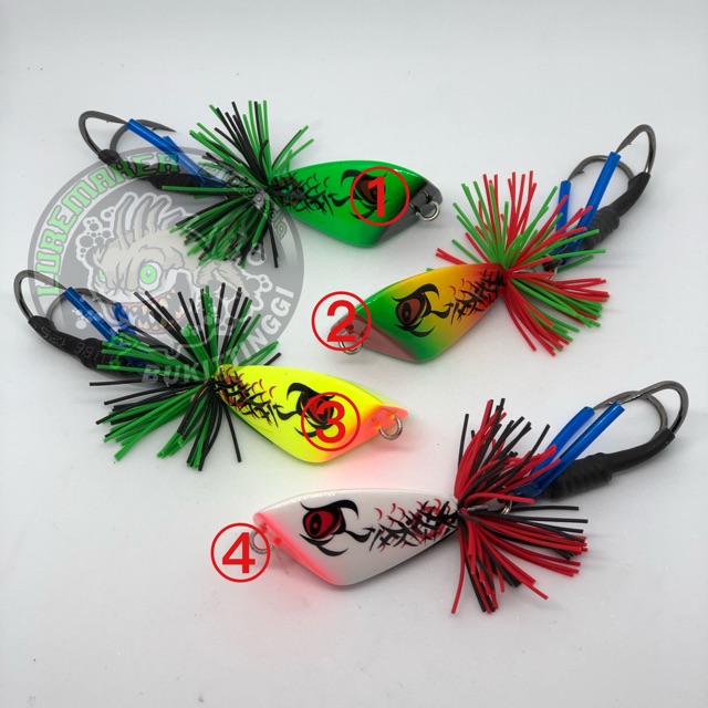 Lure boytep mini triangle 3,7cm/8gr yam yam frog asli made in thailand