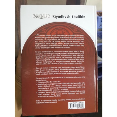 Buku Riyadhush Shalihin Terjemah Riyadhus Shalihin Imam Nawawi - Darul Haq