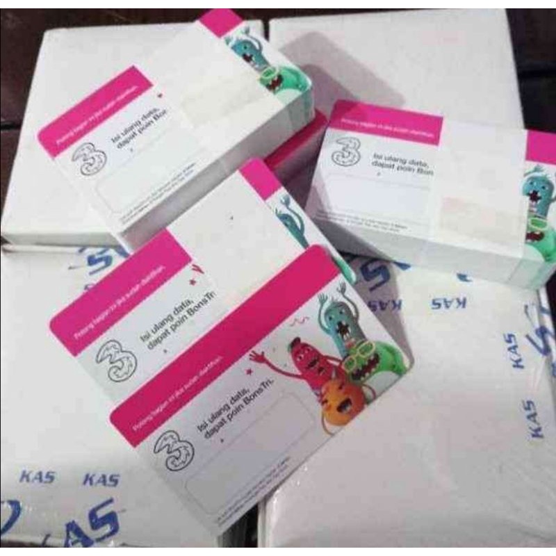 Voucher Zero/Kosong Tri 3 Wilayah Aceh dan Sumatera