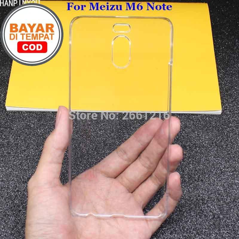 Meizu M6 Note - Clear Hard Case Casing Cover Transparan Mika