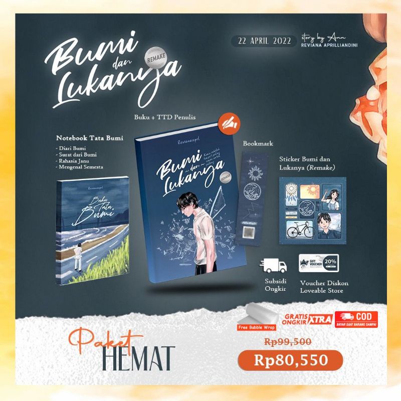 Novel Bumi dan Lukanya - Revianaaprl - Loveable