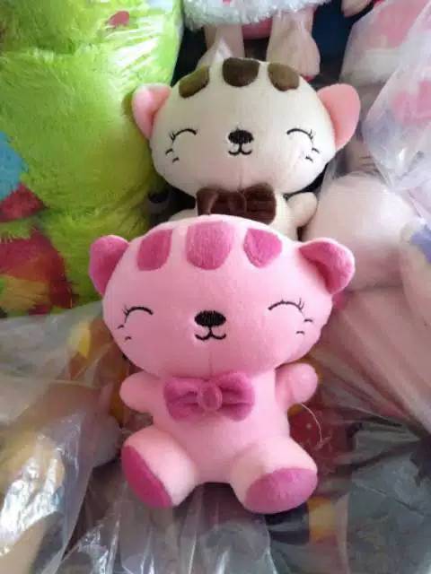 Boneka kucing cantik size:S.