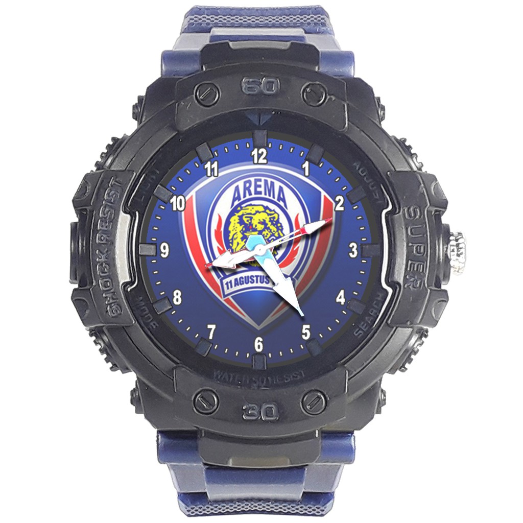 Jam Tangan  AREMA MOTIF 2 Bagus