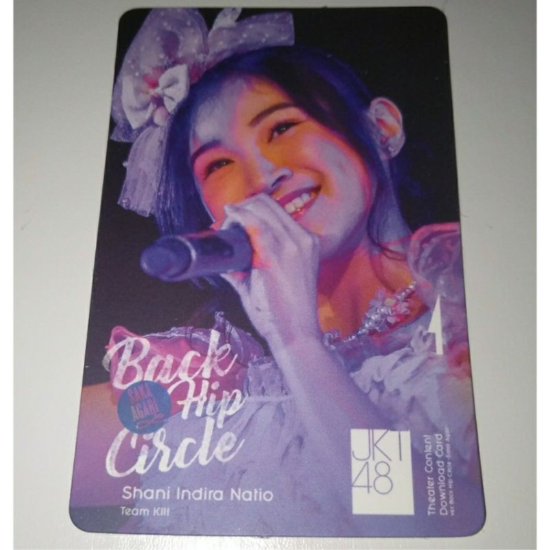 JKT48 Shani Indira Natio l Back Hip Circle Download Card