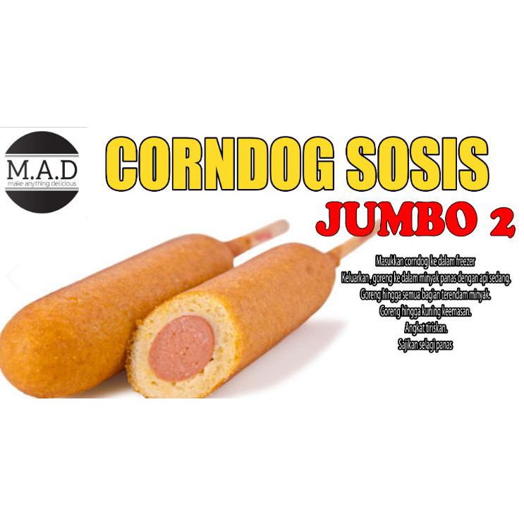 

Frozen Corndog Sosis Jumbo