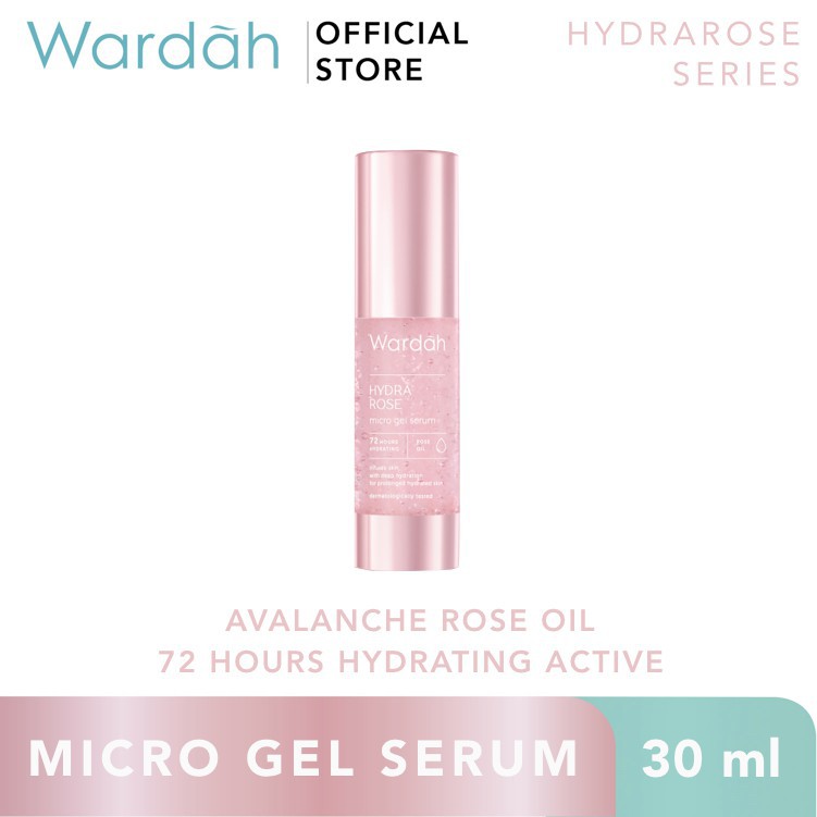 Wardah Hydro Rose Micro Gel Serum 30ML ORIGINAL-BPOM