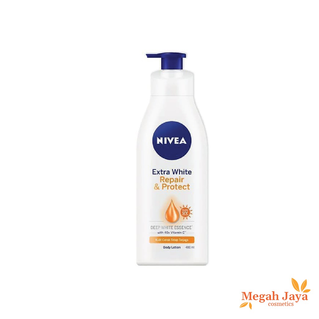 NIVEA EXTRA WHITE REPAIR &amp; PROTECT BODY LOTION 400 Ml @MJ