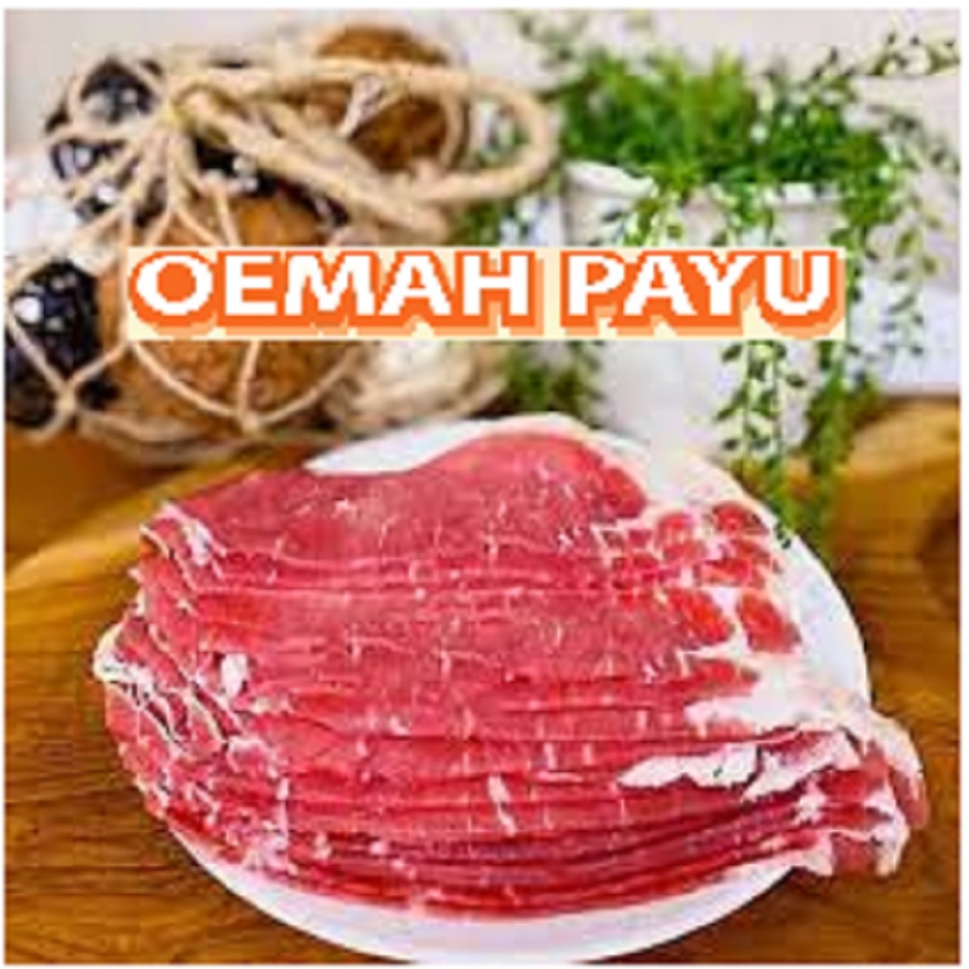 

Aus Striploin 8 Slice Daging Sapi-250 gr-Meat By Oemahpayu