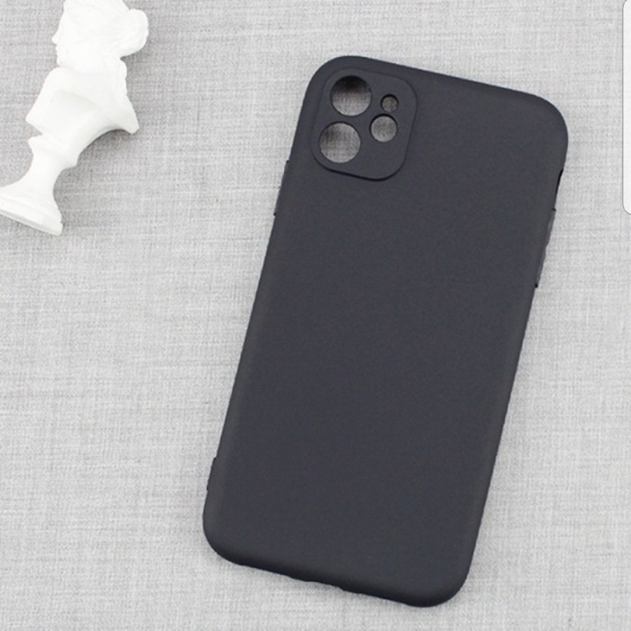 IPHONE 12 MINI 12 IPHONE 12 PRO IPHONE 12 PRO MAX PROMAX CASE SOFTCASE BLACK PREMIUM SILIKON HITAM CASING PELINDUNG KAMERA COVER PROTECT CAMERA