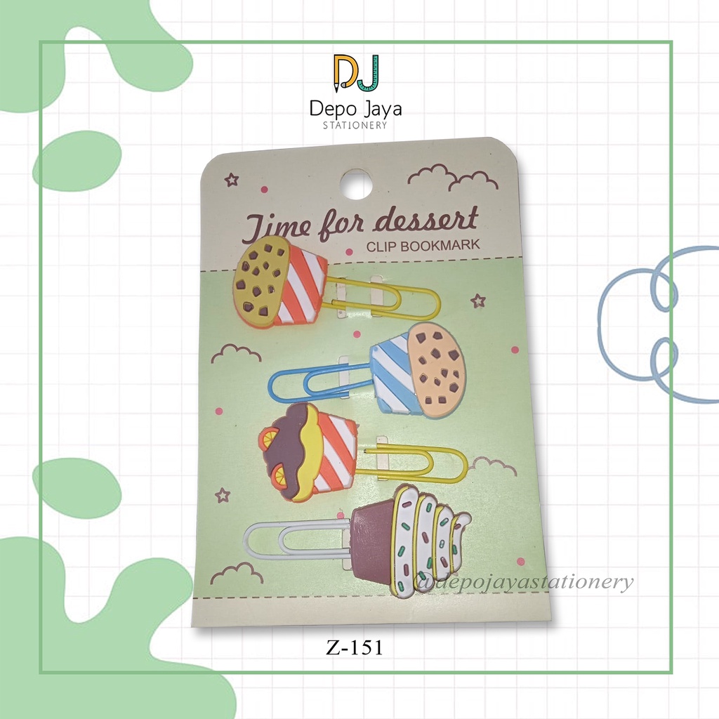 

Paper clip / paper clip fancy / bookmark / Bookmark Fancy Cake 16944