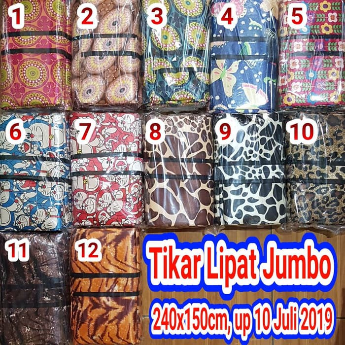 Tikar lipat Microsatin/ Tikar jumbo/ tikar plastik/ waterproof