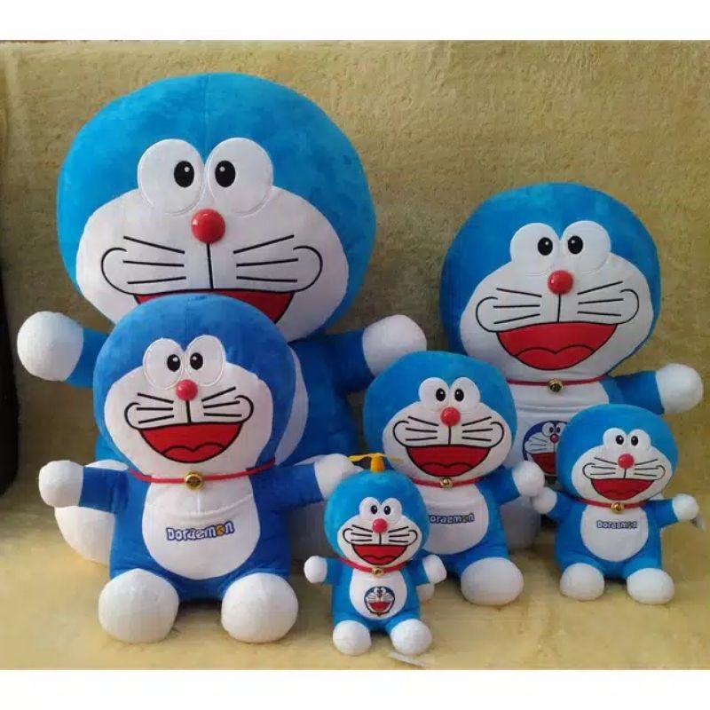 BONEKA DORAEMON LUCU SIZE M, L, XL / BONEKA DORAEMON TERMURAH TERLARIS PREMIUM