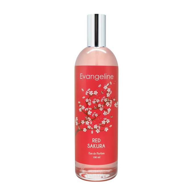Evangeline Sakura 100ml Eau De Parfum - Parfum Wanita - RED SAKURA EKSLUSIF