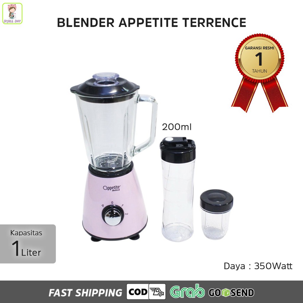 BLENDER APPETITE INFORMA TERRENCE BLENDER SHABBY PINK murah bisa cod