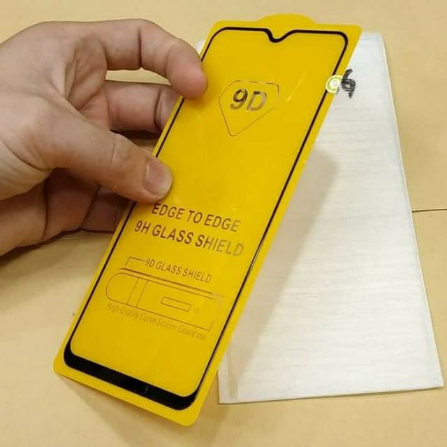 Tempered glass full SAMSUNG A30S kaca golira glass full mantap