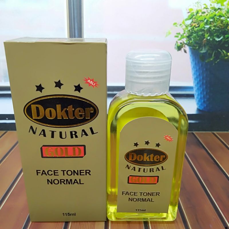 Dokter Natural Gold Face Toner Normal // Toner Dr Gold 115ml