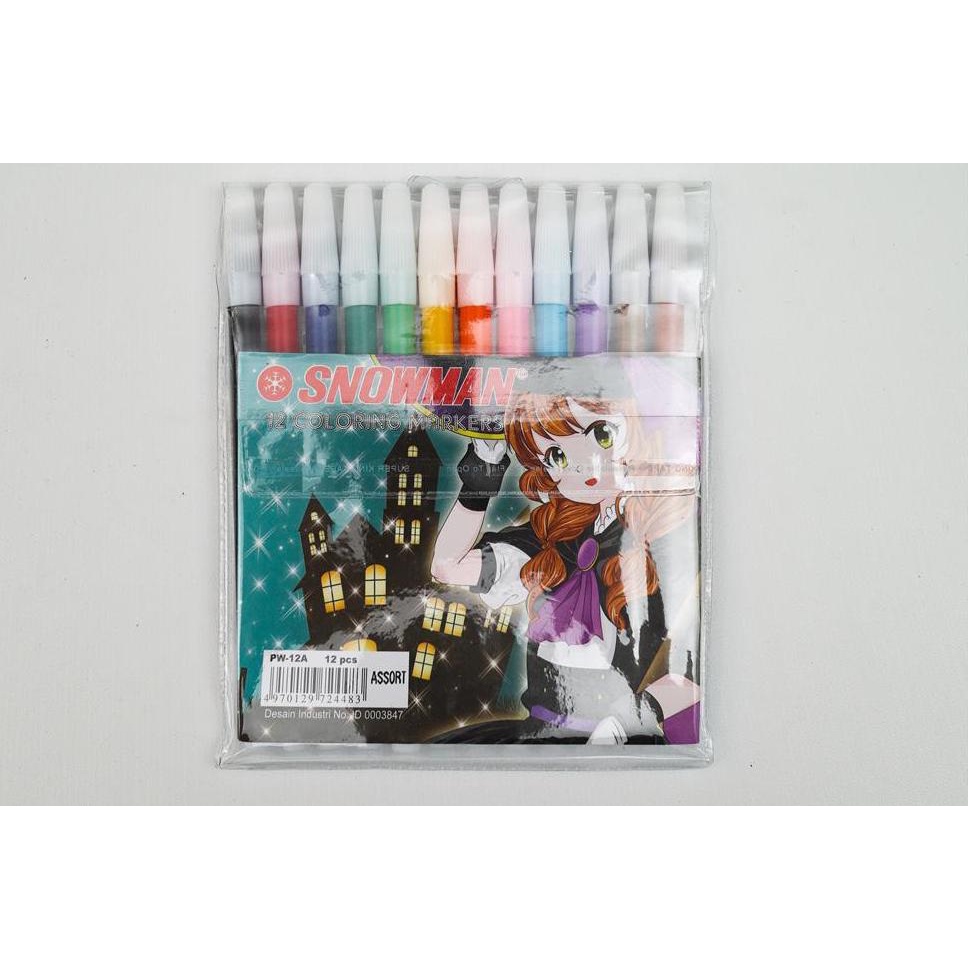 

Special Price / VnI Spidol 12warna Snowman (12warna) /Trend@update