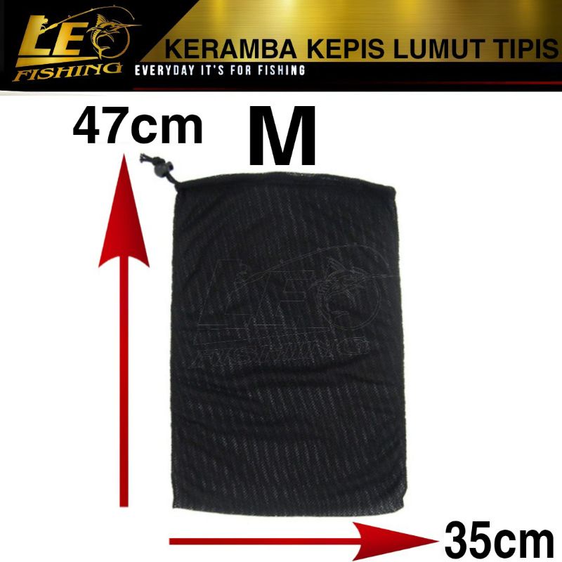 KERAMBA KEPIS LUMUT TIPIS S M L XL HIGH QUALITY PRODUK