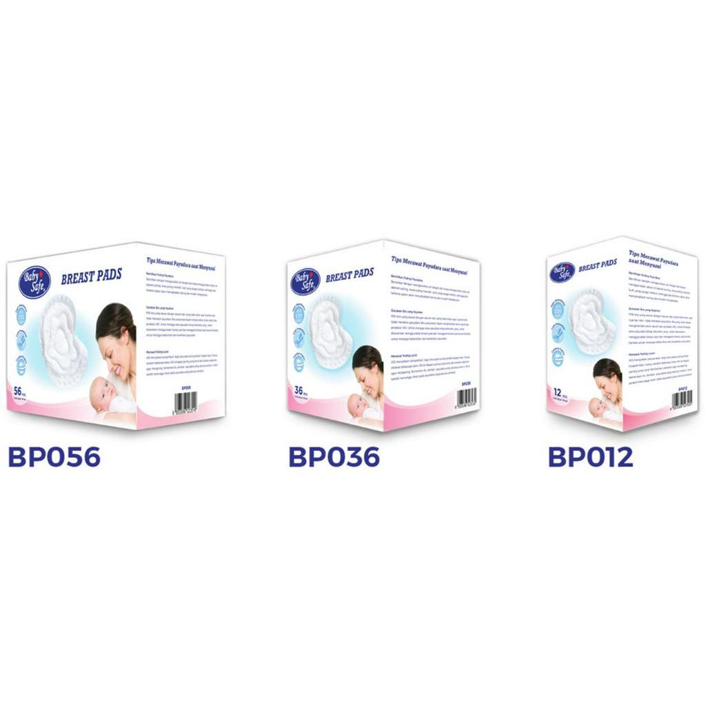 Baby Safe Breast Pad BP012/Penyerap Asi isi 12/Breast pad slim isi 16