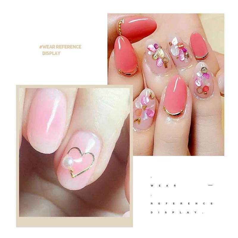 ACC PLASTIK HIASAN NAIL ART GEL POLISH