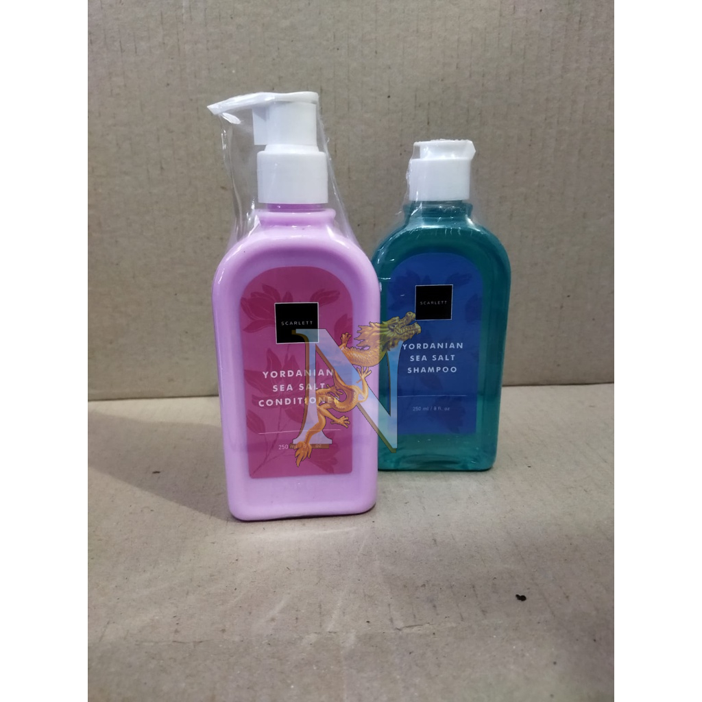 Scarlett Sea Salt Shampo dan Conditioner 250ml