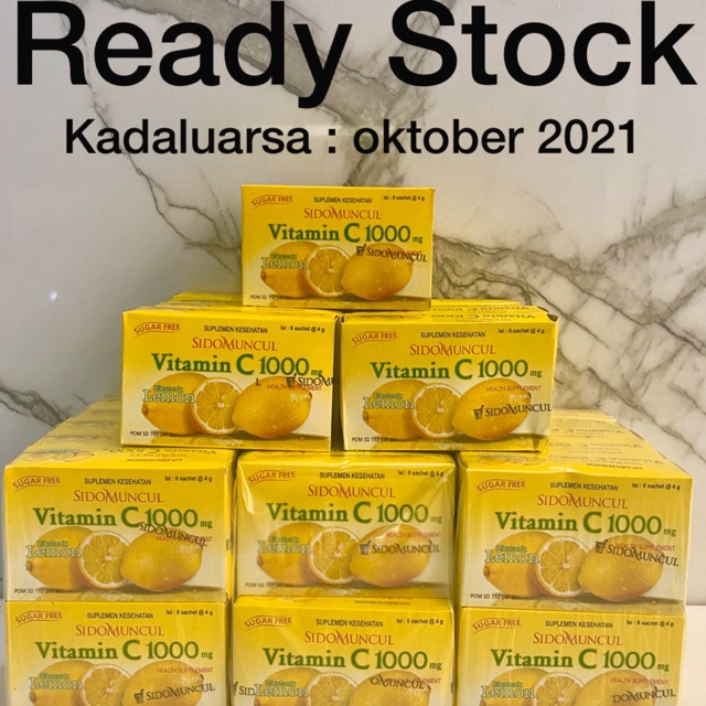 VITAMIN C SIDOMUNCUL / VITAMIN C 1000 mg