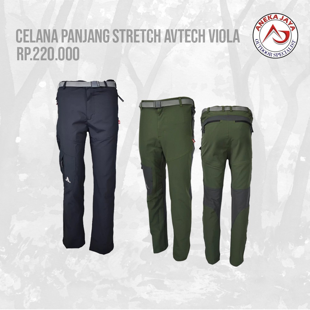 CELANA PANJANG AVTECH STRETCH VIOLA