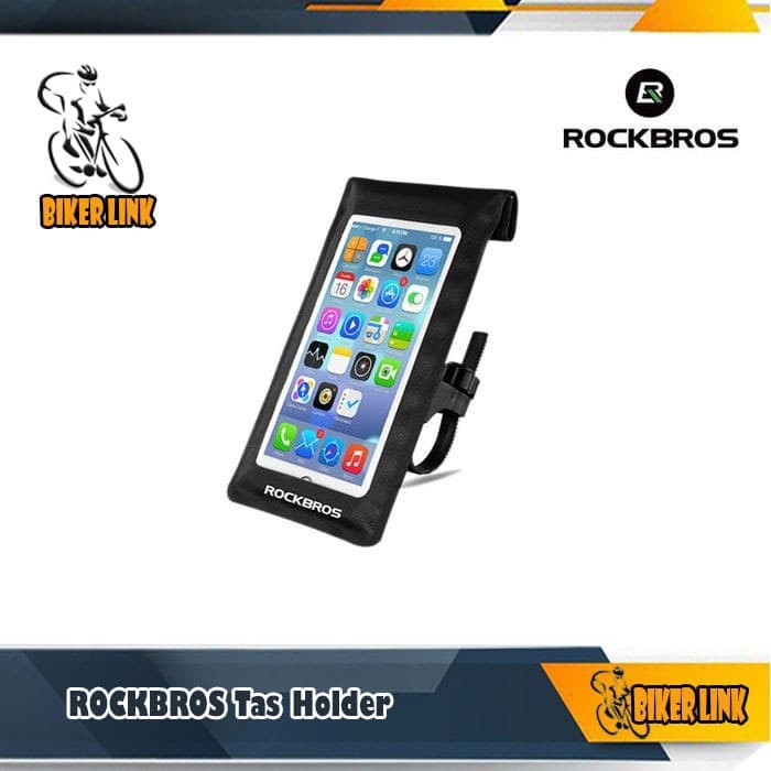 Holder HP Sepeda Rockbros Waterproof Mobile Phone Bag Bicycle Bag