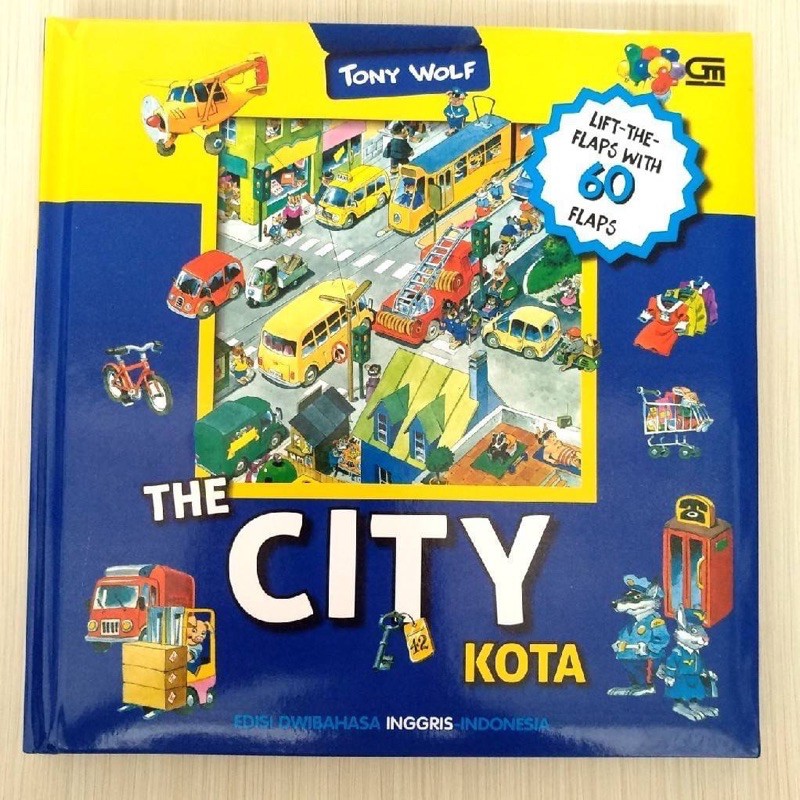 TONY WOLF - THE CITY BILINGUAL BOOK