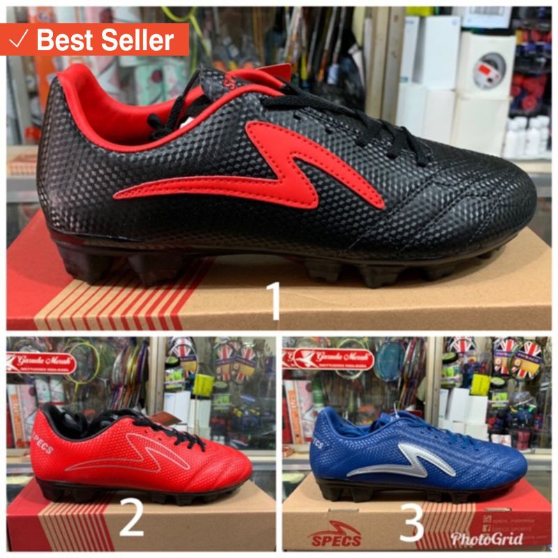 Sepatu Sport Olahraga murah awet kuat / Sepatu Bola Specs Ricco Porto Viento FG Original