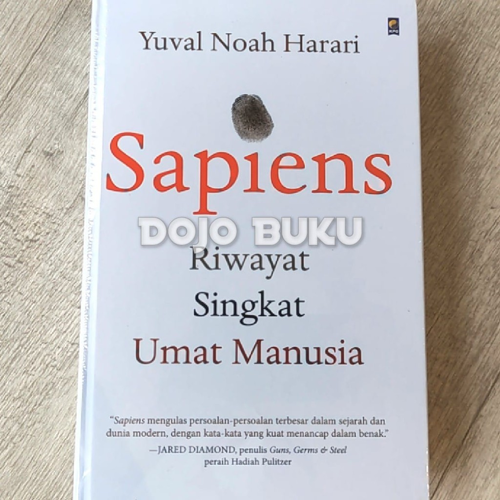 Sapiens by Yuval Noah Harari (soft Cover)