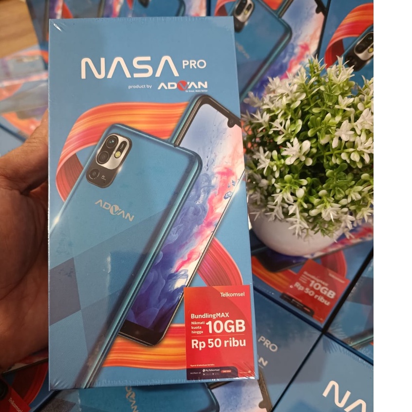 ADVAN NASA PRO RAM 2GB ROM 32GBGB GARANSI RESMI-free silicone case -android murah