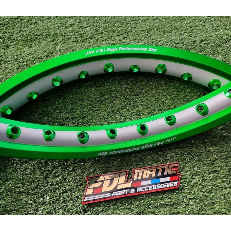 RING VELG JINFEI 2TONE HIJAU UK 120 140 17