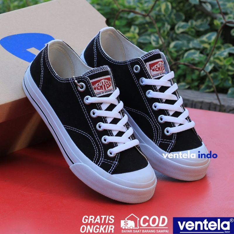 Ventela Basic Low Black Natural / Black White / All black Original