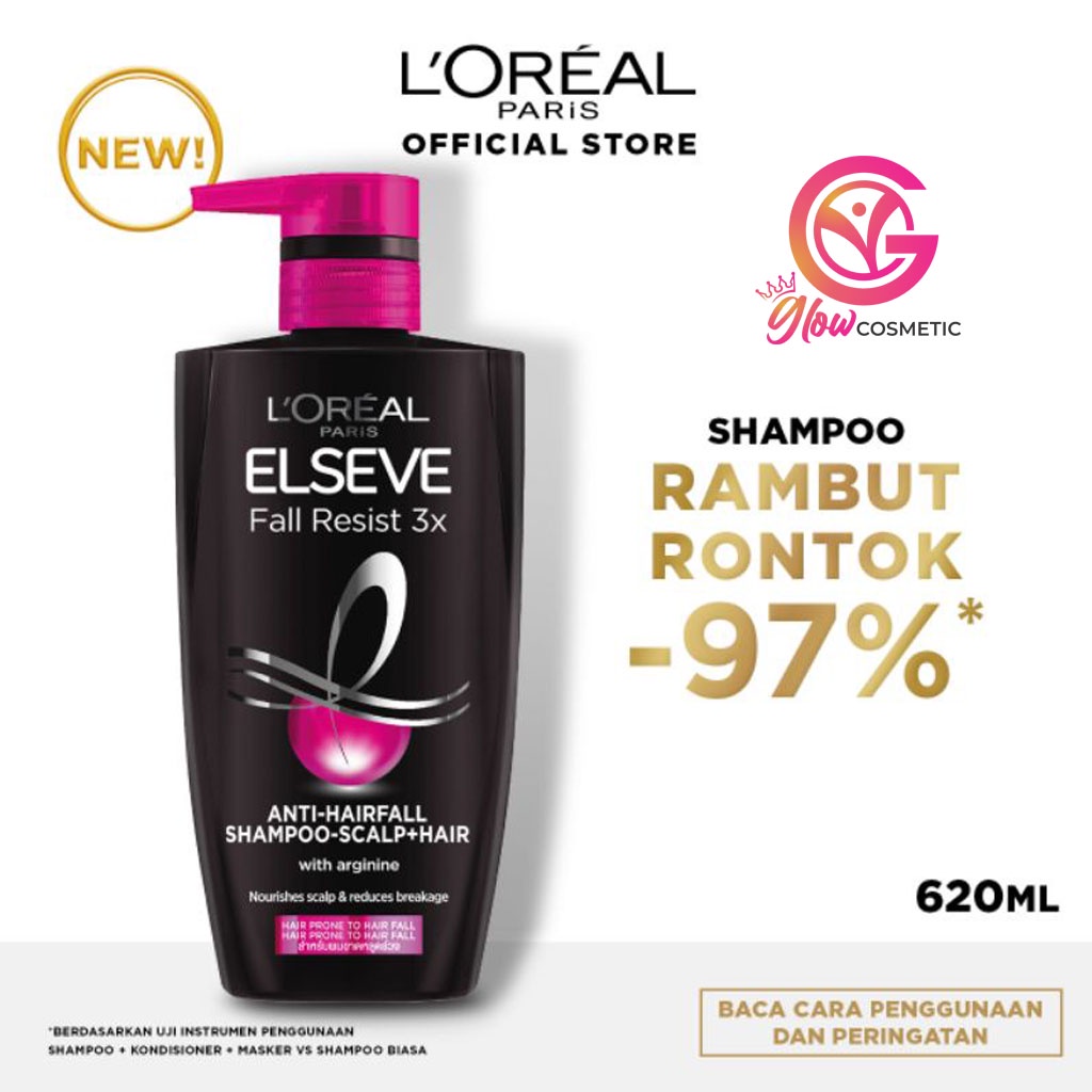 L’OREAL PARIS ELSEVE FALL RESIST 3X ANTI-HAIR FALL SHAMPOO-SCALP + HAIR