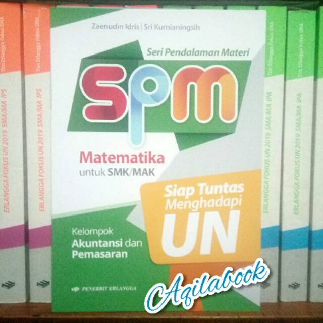 Spm Matematika Smk Mak Plus Kunci Jawaban Shopee Indonesia