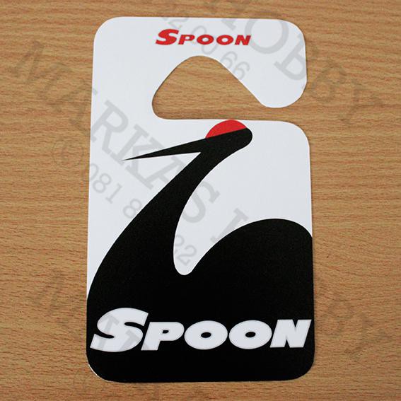 Tempelan Gantungan Spion Honda Spoon (Parking Permit)