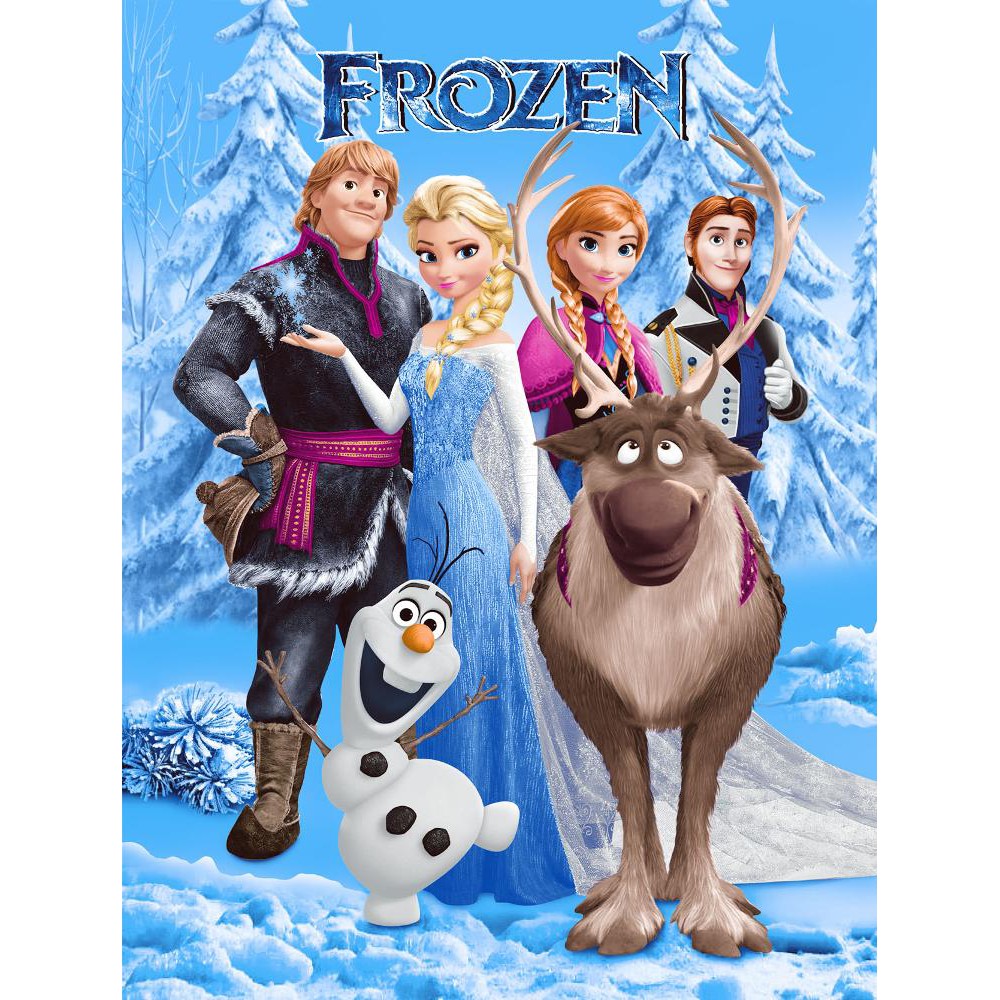 Selimut Rosanna Sutra Panel 150x200 - Frozen Family Limited